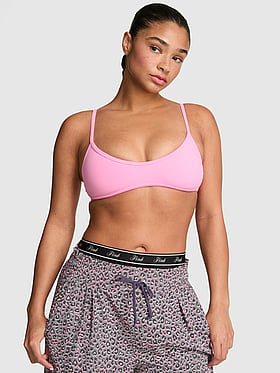 PINK Relay™ Micro Scoop Bra