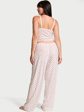Pointelle Rib Tank & Pant Set