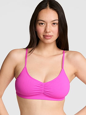 AnyWear Ruched Plunge Bra