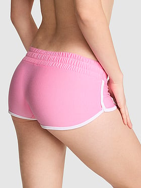 Cotton Dorm Fleece Boyshort Panty