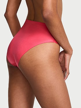 No-Show High-Shine Mid-Rise Bikini Panty