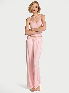 Pointelle Rib Tank & Pant Set