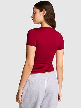 PINK Base Stretch™ Short-Sleeve Tee