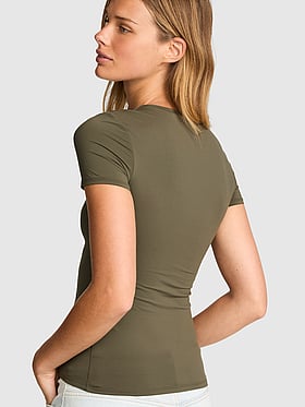 PINK Base Stretch™ Short-Sleeve Tee