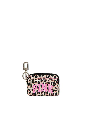 Zip Card Holder Keychain