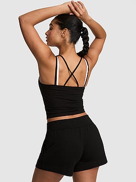 All-Day Cotton™ Twist-Waist 4” Shorts