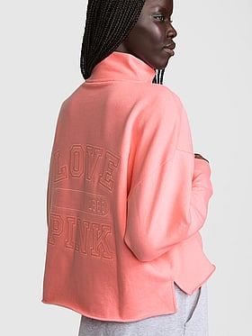 Campus Fleece™ Quarter-Zip Straight-Cut Sweatshirt
