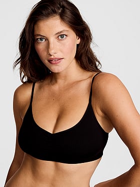 AnyWear Ruched Plunge Bra