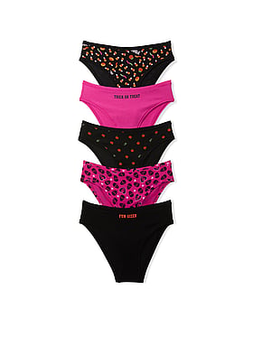 5-Pack Cotton Cheeky Panties