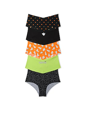 5-Pack No-Show Cheeky Panties