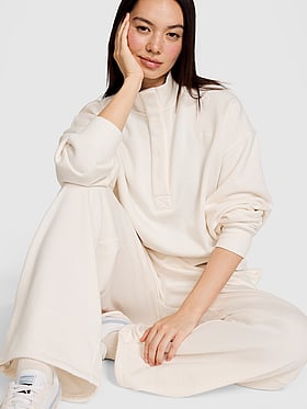 Campus Fleece™ Snap-Up Sweatshirt
