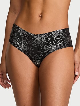 No-Show Foil-Print Cheeky Panty