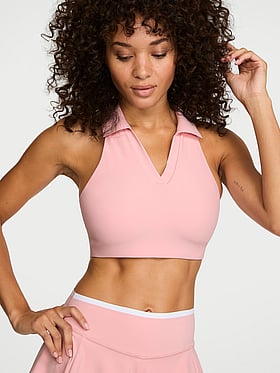 VSX RacketCool™ Collared Bra Top