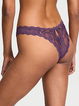 Lace Peekaboo Brazilian Panty