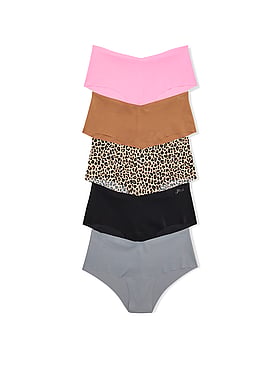5-Pack No-Show Cheeky Panties