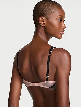 Tease Lace Wireless Plunge Bralette