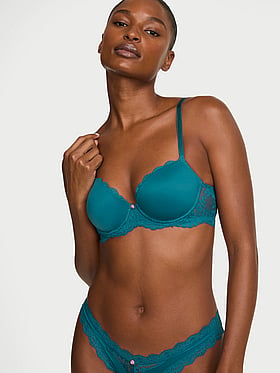 Smooth & Lace Lightly Lined Demi Bra