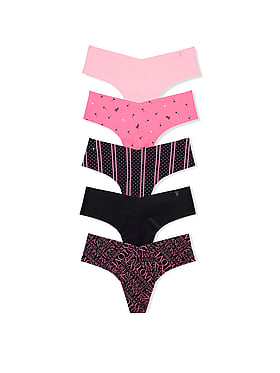 Buy 7-Pack No-Show Cheeky Panties, Multi - Order PACKAGED-PANTY