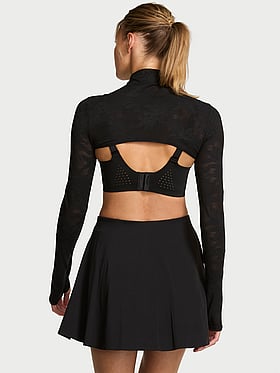 VSX RoseFlex Lace Mock-Neck Shrug
