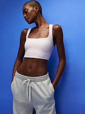 VSX New Essential Square-Neck Longline Sports Bra