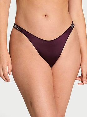 Shine Strap Thong Panty