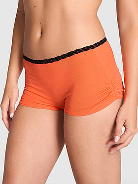 Cotton Dorm Boyshort Panty