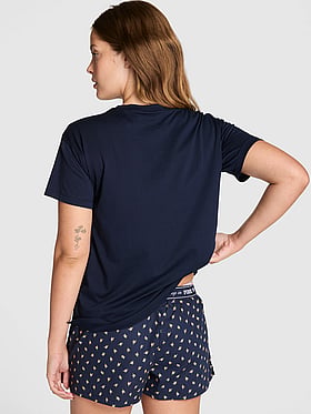 100% Cotton Light As Air Jersey Pocket Tee