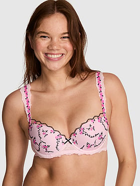 PINK Wink™ Push-Up Balconette Bra