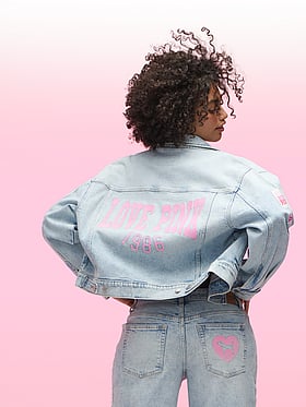 Denim by PINK Boyfriend Trucker Jacket