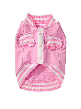 PINK Pup Pet Varsity Jacket