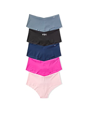 Buy 7-Pack No-Show Cheeky Panties, Multi - Order PACKAGED-PANTY