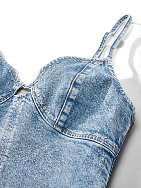 Denim by PINK A-Line Dress