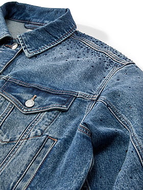 Denim by PINK Boyfriend Trucker Jacket