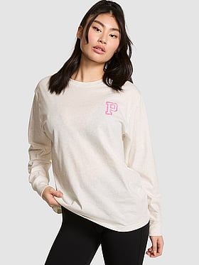Campus Cotton™ Long-Sleeve Tee
