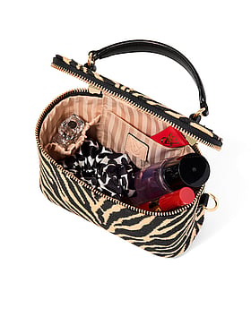 Small Train Case Crossbody Bag