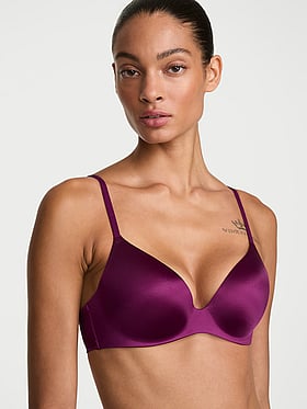FlexFactor High-Shine Lightly Lined Plunge Demi Bra