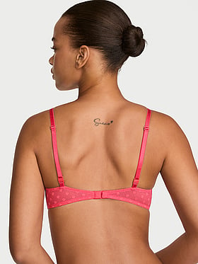 Sexy Tee Dot Geo Lace Push-Up Bra