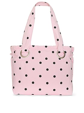 Canvas Flat-Bottom Tote Bag