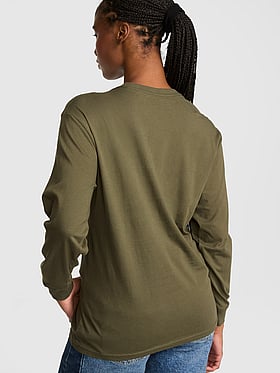 Campus Cotton™ Long-Sleeve Tee