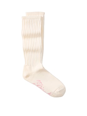 Ribbed Slouch Socks