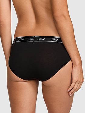 Logo Cotton Hiphugger Panty