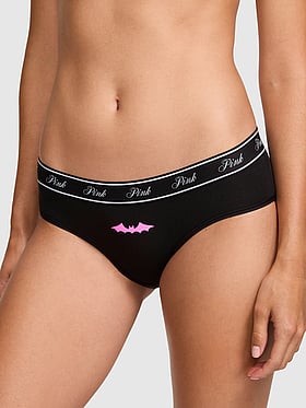 Logo Cotton Hiphugger Panty