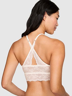 PINK Wink™ Push-Up High-Neck Bralette
