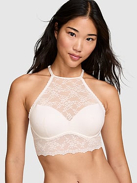 PINK Wink™ Push-Up High-Neck Bralette