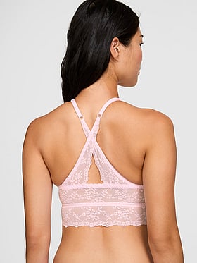 PINK Wink™ Push-Up High-Neck Bralette