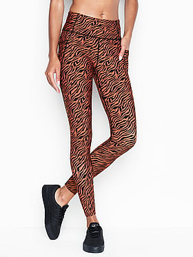 victoria secret leopard print leggings