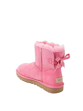 pink and white uggs