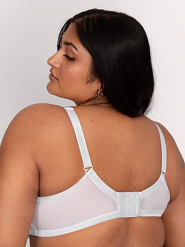 Curvy Couture - Sheer Whisper Plunge T-Shirt Bra, image 2