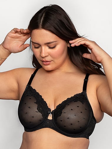Бра Whisper, мягкая чашка, на косточках, полупрозрачная ткань — Victoria's Secret