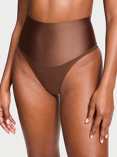 Body by Victoria - SmoothingShimmer™ Thong Panty, image 1